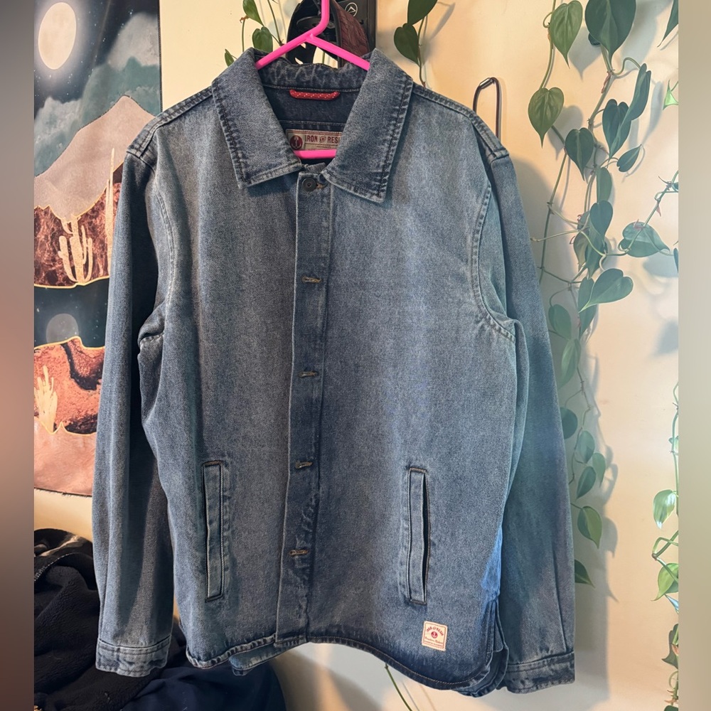 Iron & Resin denim over shirt